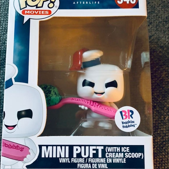 GHOSTBUSTERS MINI PUFT FUNKO POP BASKIN ROBBINS - Picture 3 of 3